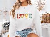 Dog Lover Sweatshirt, Love Paw Shirt, Dog Lover Shirt, Valentine’s Day Shirt