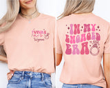 Custom Future Mrs Shirt, In My Engaged Era Shirt, Fiancé Shirt, Engagement Gift for Her