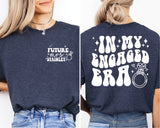 In My Engaged Era Shirt, Fiancé Shirt, Custom Future Mrs. Shirt, Bridal Shower Gift