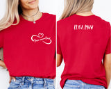 Infinity Symbol Valentine Shirt, Forever Love Tee, Valentines Day Shirt, Couples Shirts