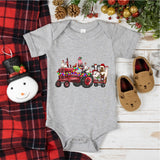 Farm Animals Christmas Sweatshirt, Christmas Farm Animals Truck Shirt