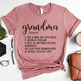 Grandma Definition Shirt, Grandma Shirts