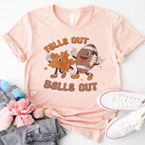 Falls Out Balls Out Football Shirt, Men Fall Shirts, Funny Football Shirt