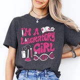 I Am Laboratory Girl Lab Week Shirt, Lab Tech Team T-shirt