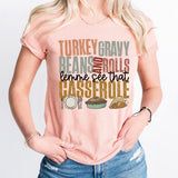Turkey Gravy Beans And Rolls Let Me See That Casserole Sweatshirt