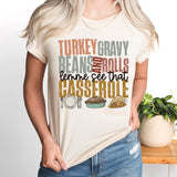 Turkey Gravy Beans And Rolls Let Me See That Casserole Sweatshirt