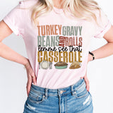 Turkey Gravy Beans And Rolls Let Me See That Casserole Sweatshirt