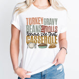 Turkey Gravy Beans And Rolls Let Me See That Casserole Sweatshirt
