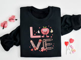 Love Teacher Shirt, Loved Teacher Shirt, Valentines Day Teacher Sweatshirt, Teacher Gift Shirt