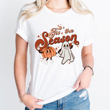 Tis The Season Halloween Sweatshirt, Fall Pumpkin T-Shirt