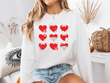 Emoji Hearts Valentines Day Nurse shirt, Nurse Heart Shirt, Valentines Nurse Shirt