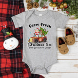 Farm Fresh Christmas Trees Shirt, Pine Spruce Fir Cedar Sweatshirt