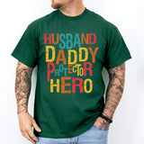 Husband Daddy Protector Hero Shirt, Fathers Day T-Shirt
