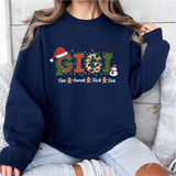 Gigi Christmas Shirt, Nana Xmas Tee, Grandma Claus Shirt, Merry Gigi Shirt