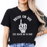 Rock Bachelorette, Emo Bachelorette Party, Bride or Die Shirt, Bride Squad Shirt