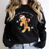 Out Here Lookin Like A Snack Sweatshirt, Boujee Christmas Shirt, Funny Christmas Shirt