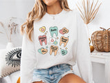 Dental Valentines Day Sweatshirt, Dental Hygienist Shirt, Dental Assistant Tee
