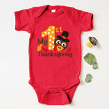 My First Thanksgiving Onesie, Thanksgiving Baby Shirt