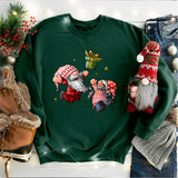 Grandpa Grandson Christmas Matching Shirt, Christmas Gnome Sweatshirt