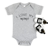 I Love My Mimi Shirt, Mother's Day Shirt for Grandma