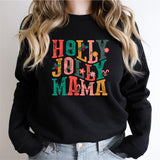 Holly Jolly Mama Sweatshirt, Mom Christmas Sweatshirt, Holly Jolly Mama Shirt