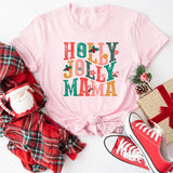 Holly Jolly Mama Sweatshirt, Mom Christmas Sweatshirt, Holly Jolly Mama Shirt