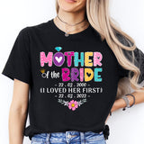 Mother Of The Bride Shirt, I Loved Her First Shirt, Bridesmaid Shirts, wedding matching shirts