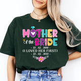 Mother Of The Bride Shirt, I Loved Her First Shirt, Bridesmaid Shirts, wedding matching shirts