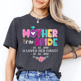 Mother Of The Bride Shirt, I Loved Her First Shirt, Bridesmaid Shirts, wedding matching shirts