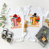 My First Thanksgiving Shirt, Kids Thanksgiving Shirt