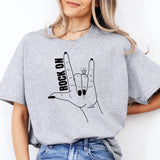 Rock On Bride T-Shirt, Ring Finger T-Shirt, Engaged T-Shirt, Fiancé Tee