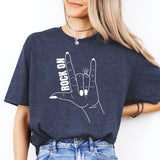 Rock On Bride T-Shirt, Ring Finger T-Shirt, Engaged T-Shirt, Fiancé Tee