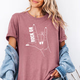 Rock On Bride T-Shirt, Ring Finger T-Shirt, Engaged T-Shirt, Fiancé Tee