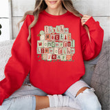 It's The Most Wonderful Time of The Year Sweatshirt, Christmas Party Shirt