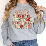 It's The Most Wonderful Time of The Year Sweatshirt, Christmas Party Shirt