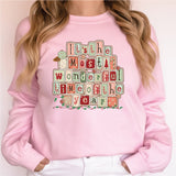 It's The Most Wonderful Time of The Year Sweatshirt, Christmas Party Shirt