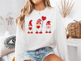 Valentines Day Gnomes Shirt, Valentines Day Gnome Sweatshirt, Valentines Day Shirt