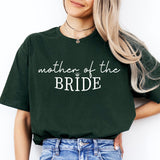 Mother of The Bride Shirt, Wedding Shirt, Bridal Shirt, Bridal Party Tee, wedding matching shirts