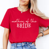Mother of The Bride Shirt, Wedding Shirt, Bridal Shirt, Bridal Party Tee, wedding matching shirts