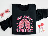 Respiratory Therapist Valentine Shirt, Retro Nurse Valentine's Day Shirt, RT Love Shirt