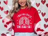 Respiratory Therapist Valentine Shirt, Retro Nurse Valentine's Day Shirt, RT Love Shirt