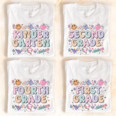 Kids School Shirt, Kindergarten Pre-K School Grad T-Shirt, Kids Vacation Tee
