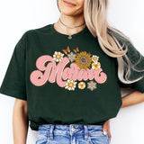 Wildflowers Mama Shirt, Floral Mama Shirt