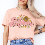 Wildflowers Mama Shirt, Floral Mama Shirt