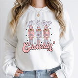 Lets Get Crackin' Shirt, Retro Christmas Shirt, Nut Cracker Christmas Shirt