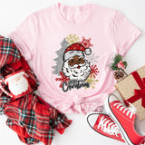 Merry Christmas Black Santa Shirt, Afro American Black Santa Christmas Shirt