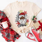 Merry Christmas Black Santa Shirt, Afro American Black Santa Christmas Shirt