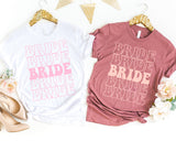 Bride Shirt, Bachelorette Party Shirts, Bridesmaid Sweatshirt, Bride Squad Shirt