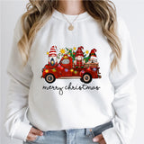 Merry Christmas Gnome Truck Shirt, Christmas Gnomes Shirt, Truck Christmas Shirt