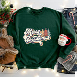 Merry Christmas Tree Shirt, Christmas Hoodie, Christmas Sweatshirt